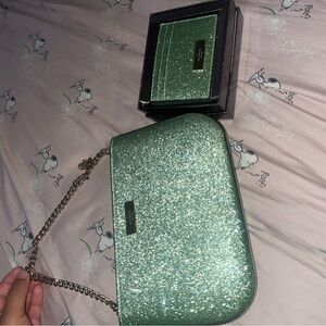 Kate Spade lily pouchette and card holder